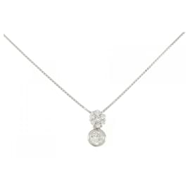 Autre Marque Collana in platino e diamanti