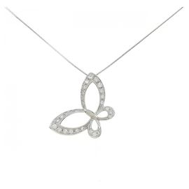 Autre Marque Collana Butterfly in Diamanti Au750