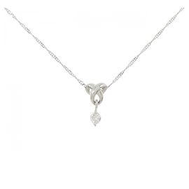 Autre Marque Collana in platino e diamanti
