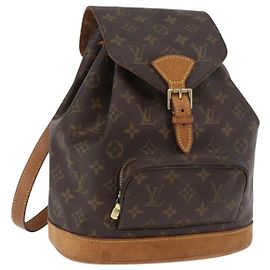 Louis Vuitton Vintage Montsouris Monogram Canvas MM