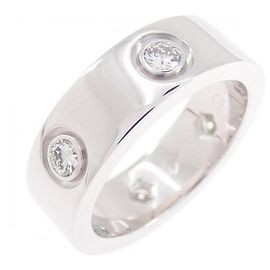 Anello Love Full Diamond Band di Cartier