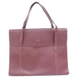 Borsa in pelle bordeaux Cartier