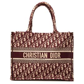 Christian Dior Dior Oblique Bestickter Medium Tote Bag