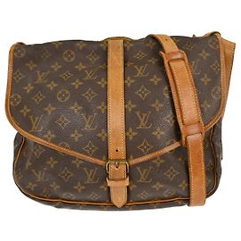 Louis Vuitton Saumur Monogram Canvas 35