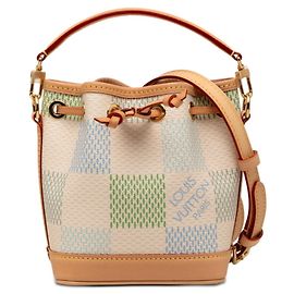 Borsa a Spalla Louis Vuitton Damier Riches Nano Noe
