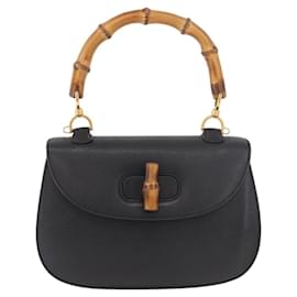 Gucci Bamboo 1947 Top Handle Leather Small