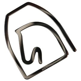 Hermès HERMES Equestre Money Clip metal Silver Auth 184756M