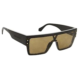 Gafas de sol LOUIS VUITTON plástico Negro Z1671E LV Auth 184690M