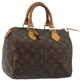 LOUIS VUITTON Borsa Monogram Speedy 25 M41528 LV Auth 184955V