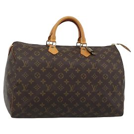 LOUIS VUITTON Borsa Monogram Speedy 40 M41522 LV Auth 184948V