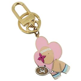 LOUIS VUITTON Vivienne On Bag Charm metal Gold Tone M01445 LV Auth 185057M