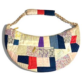 BORSA TOTE HOBO PATCHWORK MULTICOLORE RUNWAY ULTRA RARA CHANEL 06P