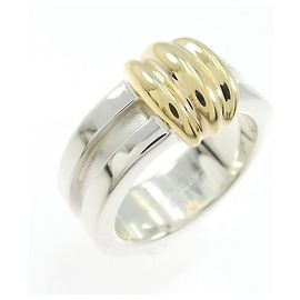 Tiffany & Co. Ring aus Silber und Gelbgold