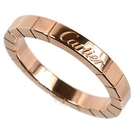 Bague anneau en or rose 18K Cartier