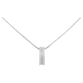 Au750 White Gold Diamond Necklace - Autre Marque
