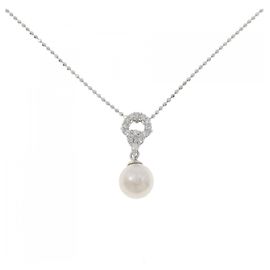 Autre Marque Collana di Perle Akoya in K18WG