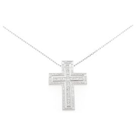 Autre Marque Collana Damiani Belle Epoch 750 Oro Bianco e Diamante