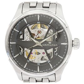 Autre Marque Hamilton Jazzmaster Skeleton Edelstahl