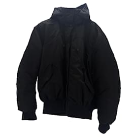 Giacca Bomber Lacoste con logo nera