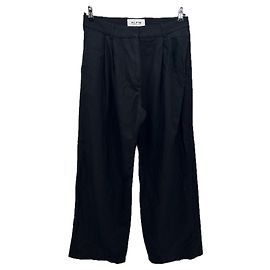 Autre Marque Pantalones ALFIE de lana negros L