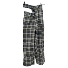 ELLEME Checkered Trousers Grey - Autre Marque