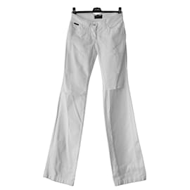Jeans Flare Blancos Dolce & Gabbana