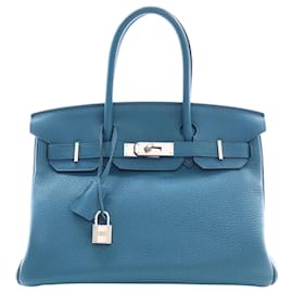 Hermès Blue Togo Birkin Retourne 30