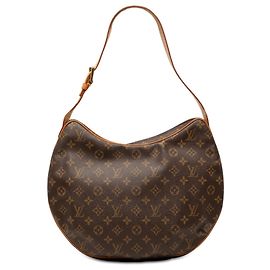 Louis Vuitton Marrone Monogram Croissant GM