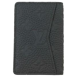 Organizador de bolsillo en cuero Taurillon Monogram negro Louis Vuitton