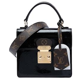 Louis Vuitton Black Monogram Vernis Spring Street