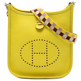 Hermès Yellow Clemence Amazone Evelyne 16