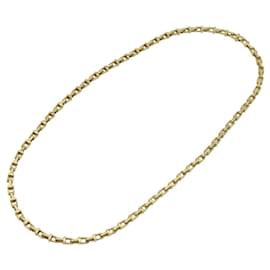 Collana a catena stretta T in oro giallo 18K di Tiffany & Co.