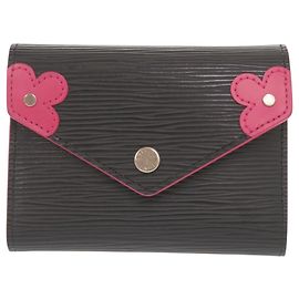Louis Vuitton Portefeuille Victorine Epi Tri-fold Wallet