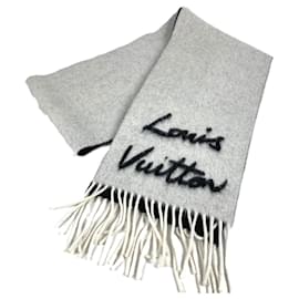 Sciarpa Louis Vuitton M92527 Fringe Logo