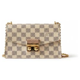 Bolsa de ombro Louis Vuitton Damier Azur