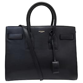 BORSA SAINT LAURENT DE JOUR SMALL 324823 IN PELLE NERA A SPALLA