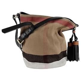 Burberry Borsa hobo piccola Ashby a tracolla e a spalla