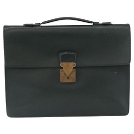 Louis Vuitton Serviette Kourad Taiga Leather