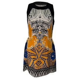 Etro Mini-Kleid im Barock-Stil in Multicolor