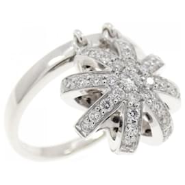 Au750 White Gold Diamond Ring - Autre Marque