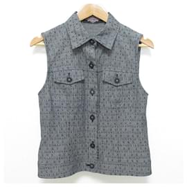 Camisa sin mangas de seda LEONARD