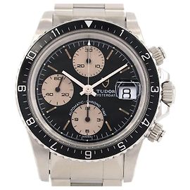 Autre Marque Tudor Chrono Time Chronograph aus Edelstahl