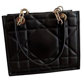 Christian Dior Borsa Lady Dior in pelle nera