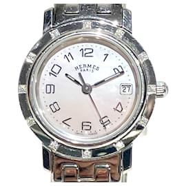 Hermes Clipper Nacre Wristwatch - Hermès