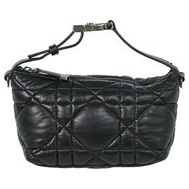 Christian Dior DiorTravel Nomad Pouch Macrocannage Quilt Calfskin Medium