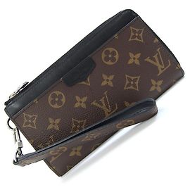 Louis Vuitton Monogram Macassar Long Wallet