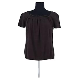 Braune Bluse - Louis Vuitton