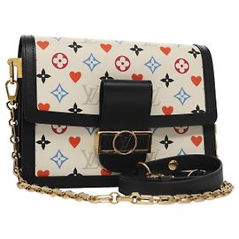 LOUIS VUITTON Game On 2021 Cruise Collection Dauphine MM M57463 Auth 104004SM