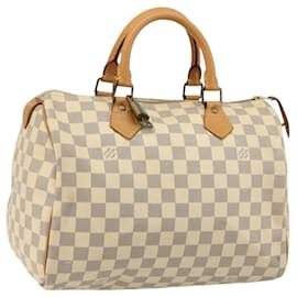 LOUIS VUITTON Borsa Damier Azur Speedy 30 N41533 LV Auth 184391A