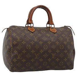 LOUIS VUITTON Borsa Monogram Speedy 30 M41526 LV Auth bs35557